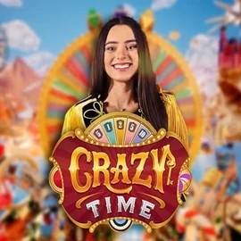 Crazy Time logo by Evolution at Elite CasinoCrazy Time